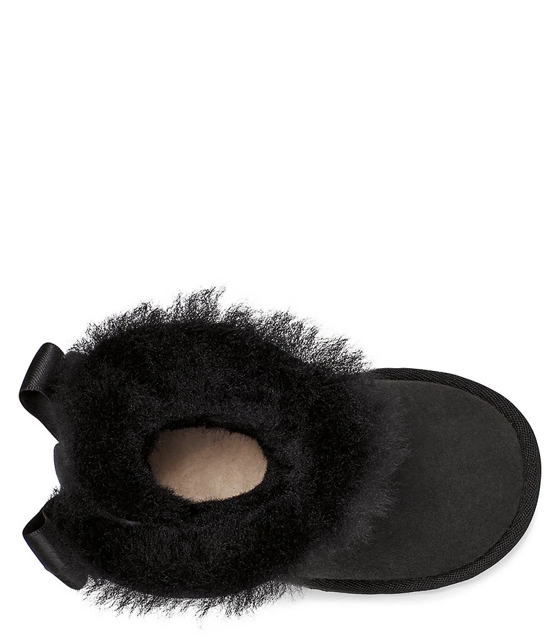 UGG Girls' Bailey Bow II Suede Water Resistant Family Matching Boots (Infant)
