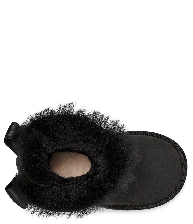 UGG Girls' Bailey Bow II Suede Water Resistant Family Matching Boots (Toddler)