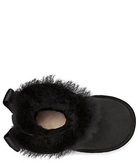 UGG Girls' Bailey Bow II Suede Water Resistant Family Matching Boots (Toddler)