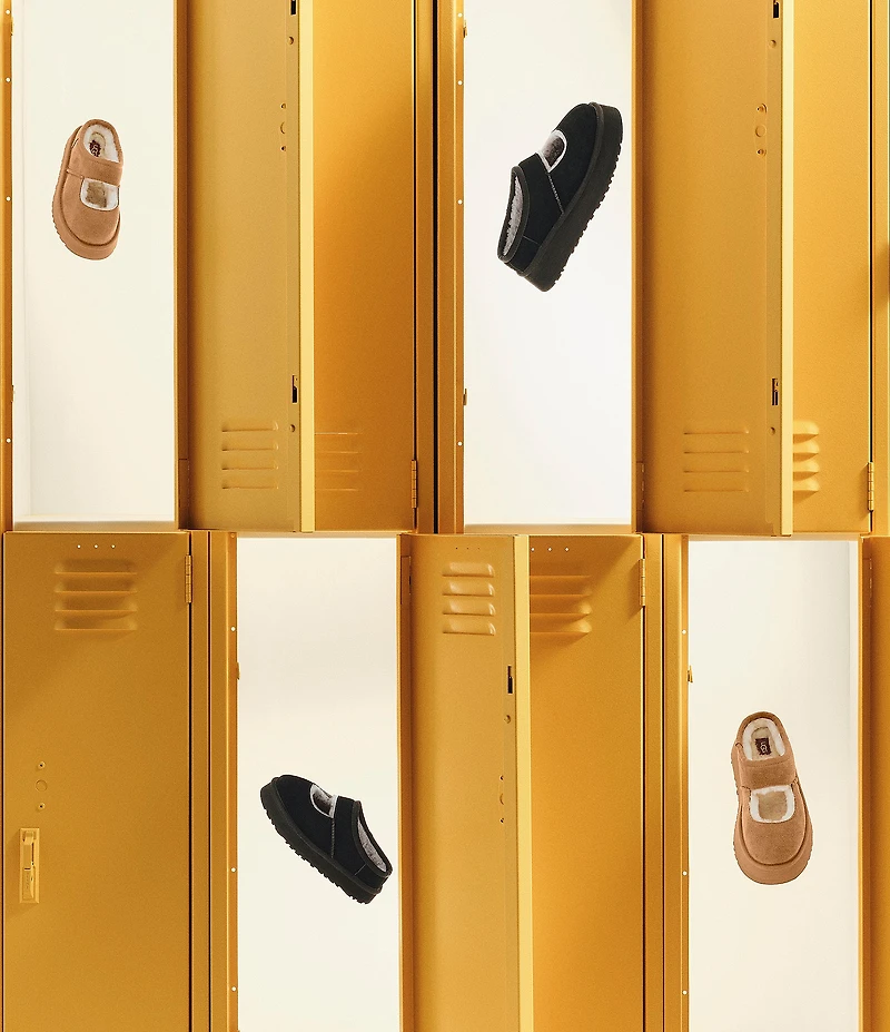 UGG Girls' Bea Mary Jane Suede Family Matching Clog Slippers (Youth)