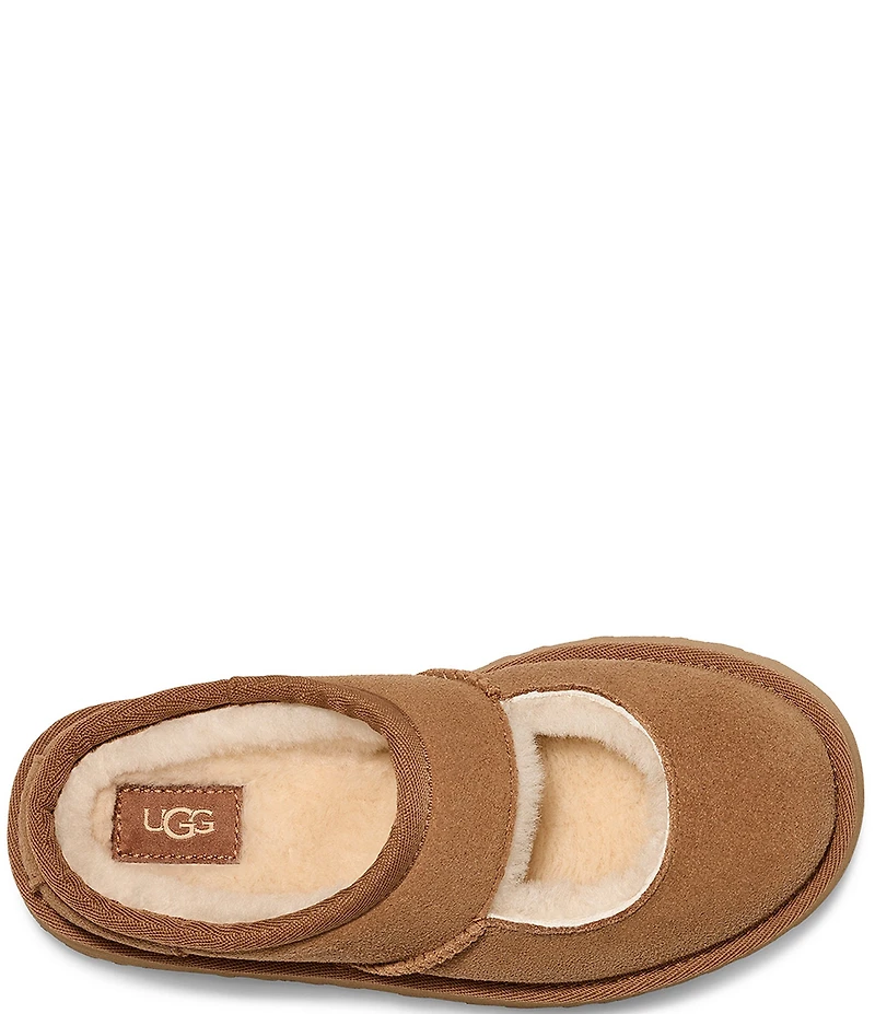 UGG Girls' Bea Mary Jane Suede Family Matching Clog Slippers (Youth)