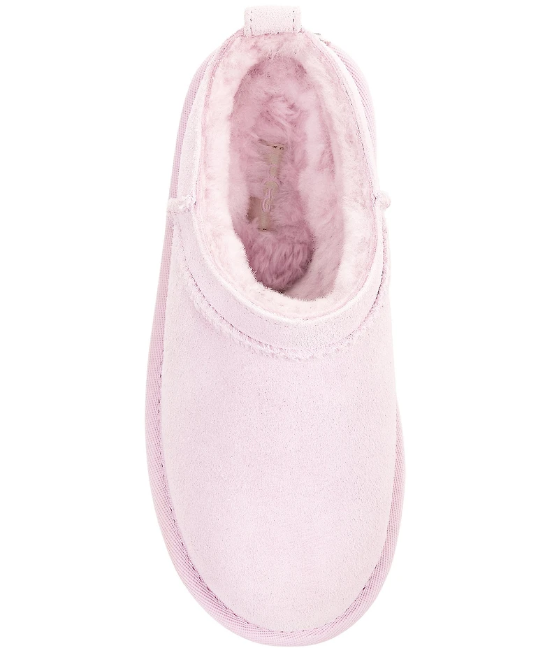 UGG Girls' Classic Micro Slip On Booties (Youth)