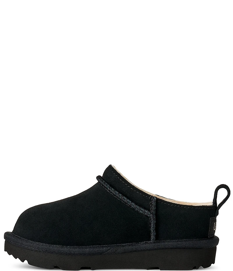 UGG Girls' Classic Micro Water Resistant Suede Booties (Toddler)