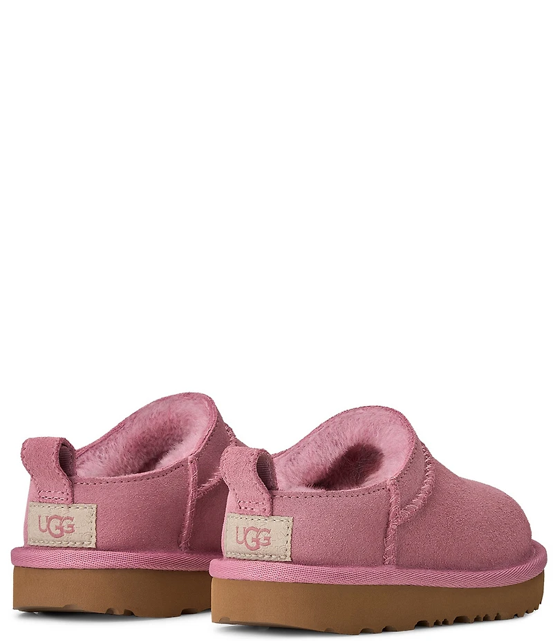 UGG Girls' Classic Micro Water Resistant Suede Booties (Toddler)
