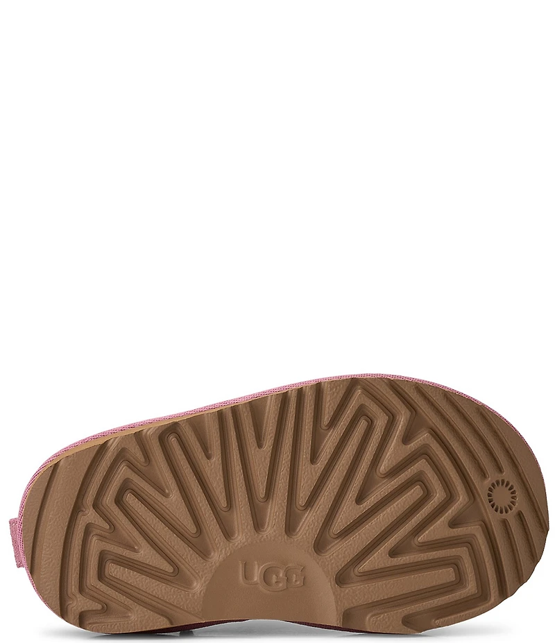 UGG Girls' Classic Micro Water Resistant Suede Booties (Toddler)
