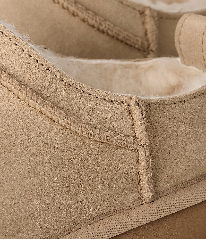 UGG Girls' Classic Micro Water Resistant Suede Booties (Toddler)