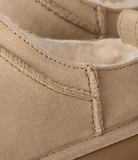 UGG Girls' Classic Micro Water Resistant Suede Booties (Toddler)