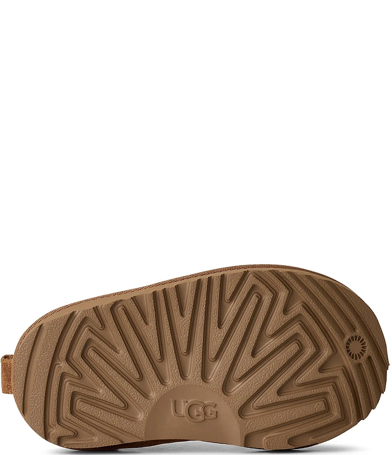 UGG Girls' Classic Micro Water Resistant Suede Booties (Toddler)
