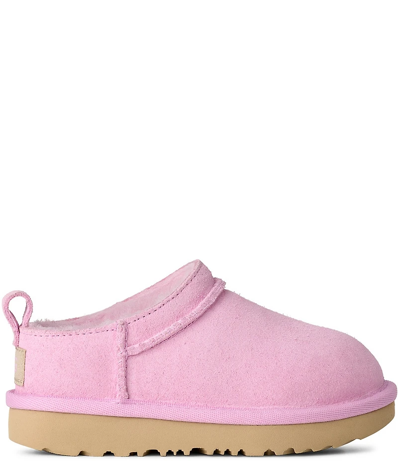 UGG Girls' Classic Micro Water Resistant Suede Booties (Toddler)
