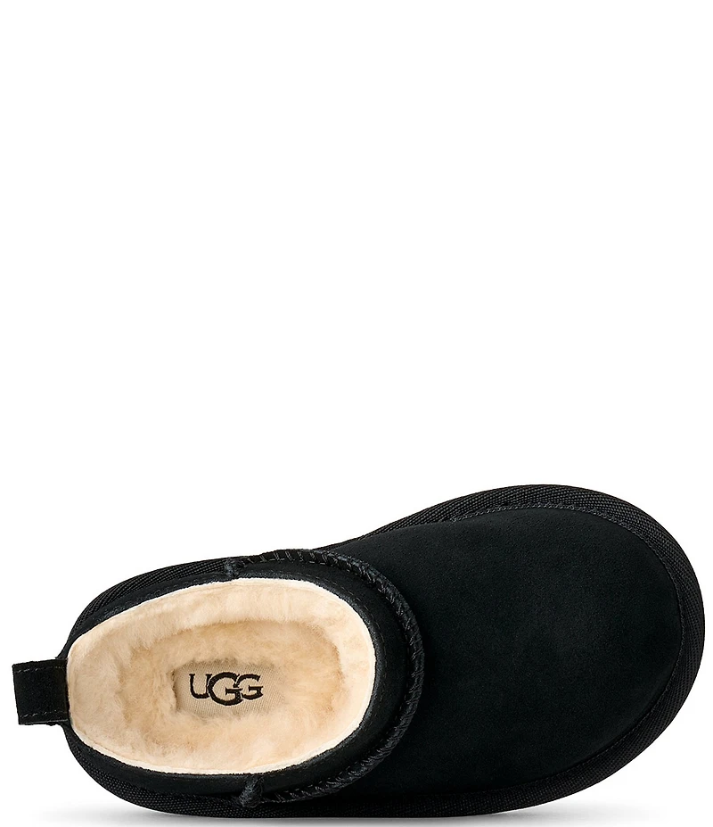 UGG Girls' Classic Micro Water Resistant Suede Booties (Infant)