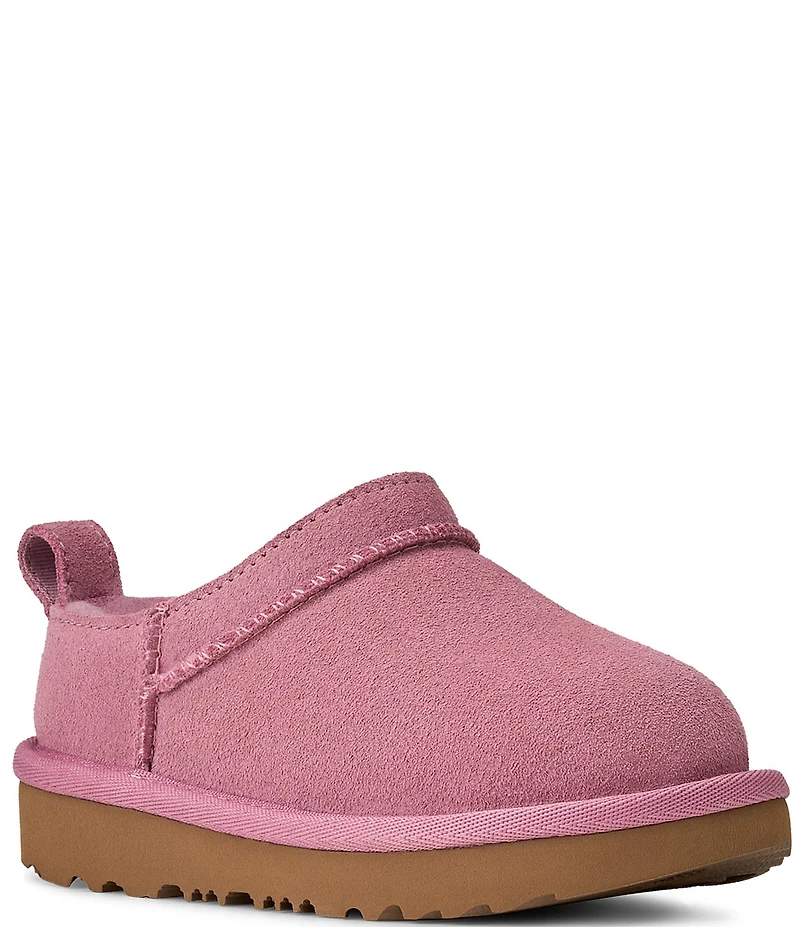 UGG Girls' Classic Micro Water Resistant Suede Booties (Infant)