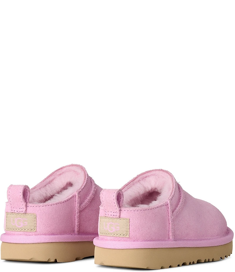 UGG Girls' Classic Micro Water Resistant Suede Booties (Infant)