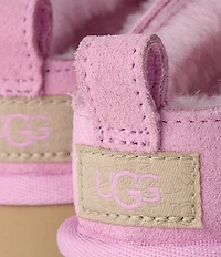 UGG Girls' Classic Micro Water Resistant Suede Booties (Infant)