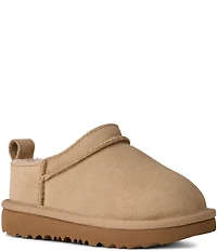 UGG Girls' Classic Micro Water Resistant Suede Booties (Infant)