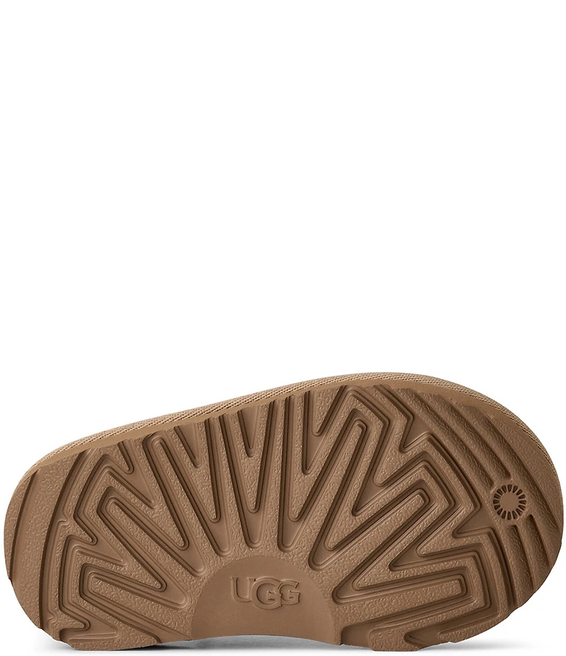 UGG Girls' Classic Micro Water Resistant Suede Booties (Infant)
