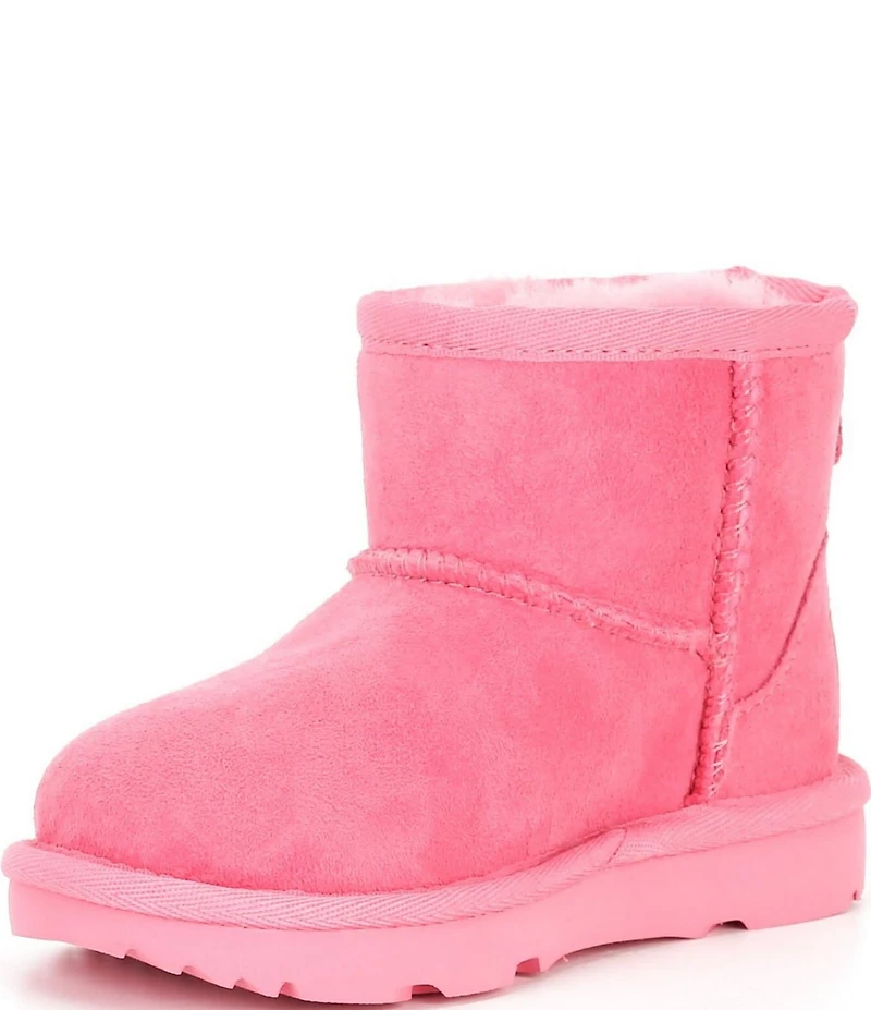 UGG Kids' Classic Mini II Suede Water Resistant Family Matching Booties (Infant)