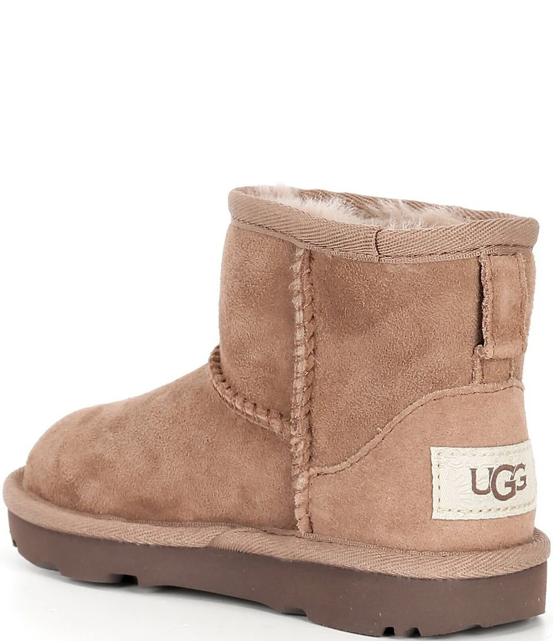 UGG Kids' Classic Mini II Suede Water Resistant Family Matching Booties (Infant)