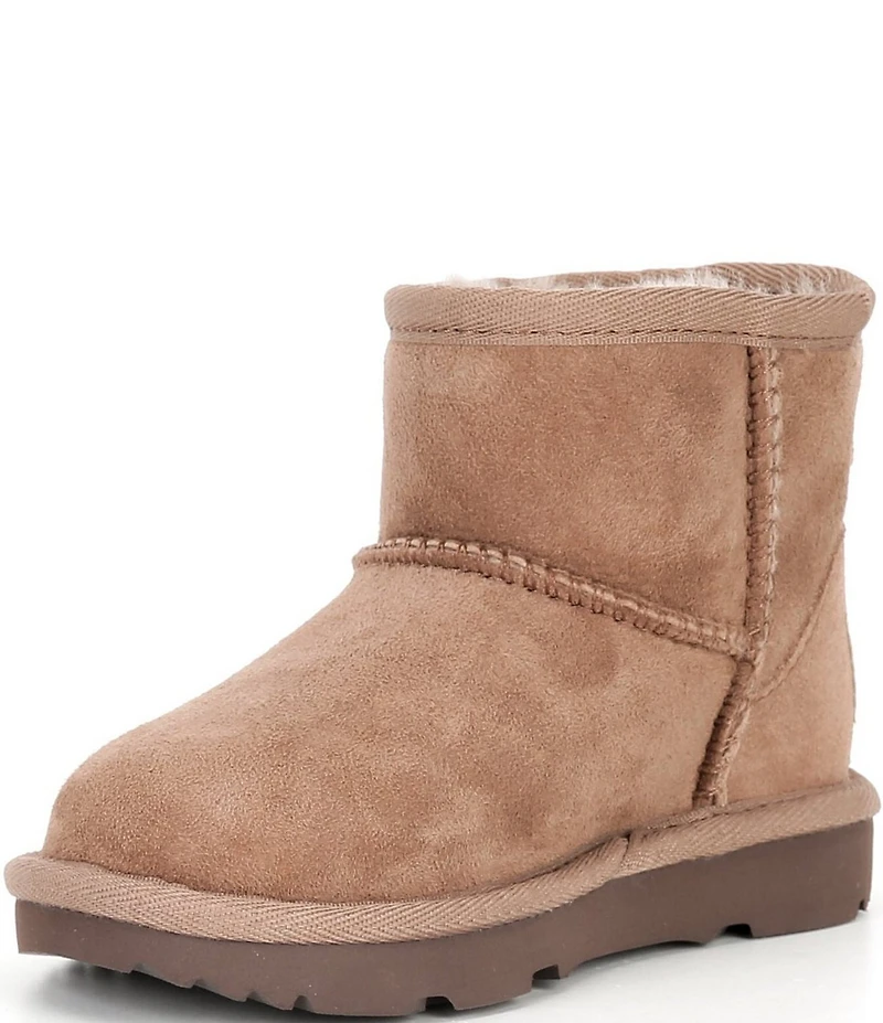 UGG Kids' Classic Mini II Suede Water Resistant Family Matching Booties (Infant)