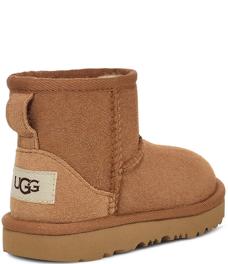 UGG Kids' Classic Mini II Suede Water Resistant Family Matching Booties (Infant)