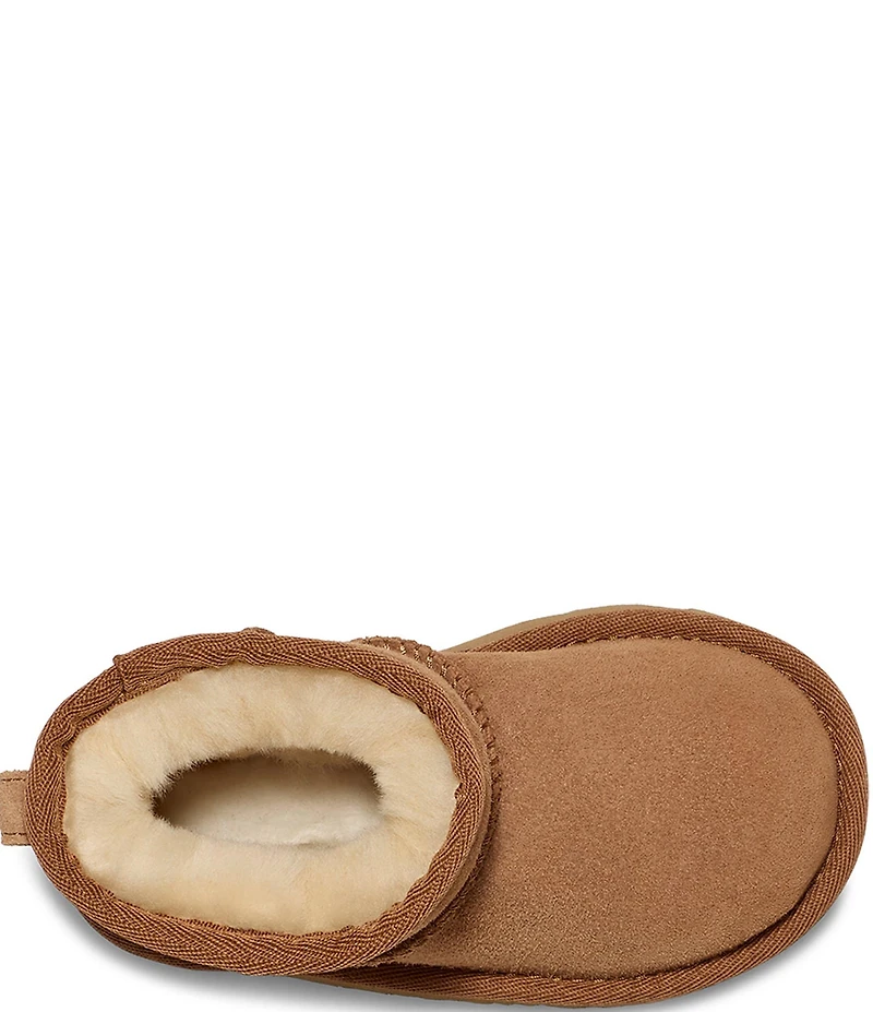 UGG Kids' Classic Mini II Suede Water Resistant Family Matching Booties (Infant)