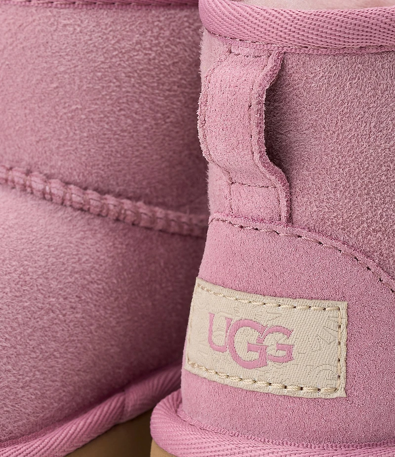 UGG Kids' Classic Mini II Suede Water Resistant Family Matching Booties (Infant)
