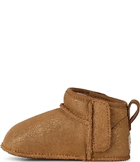 UGG Girls' Classic Ultra Mini Dazzle Boot Crib Shoes (Infant)