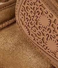 UGG Girls' Classic Ultra Mini Dazzle Boot Crib Shoes (Infant)