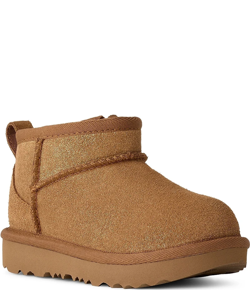 UGG Girls' Classic Ultra Mini Dazzle Boots (Toddler)