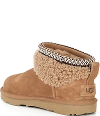 UGG Kids' Classic Ultra Mini Maxi Curly Boots (Youth)