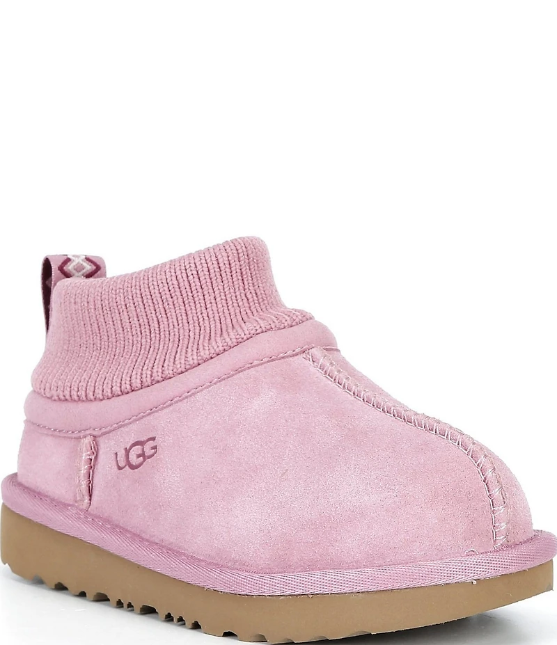 UGG Kids' Classic Ultra Stretch Cuff Slippers (Infant)