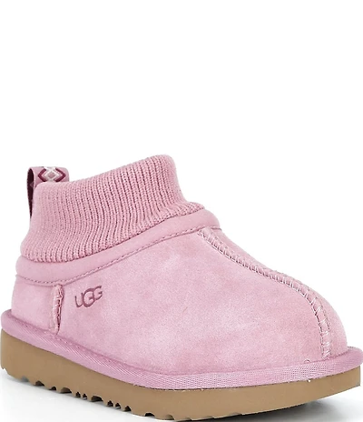 UGG Kids' Classic Ultra Stretch Cuff Slippers (Infant)
