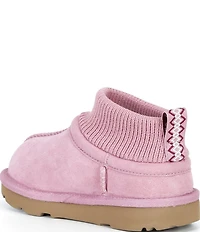 UGG Kids' Classic Ultra Stretch Cuff Slippers (Toddler)
