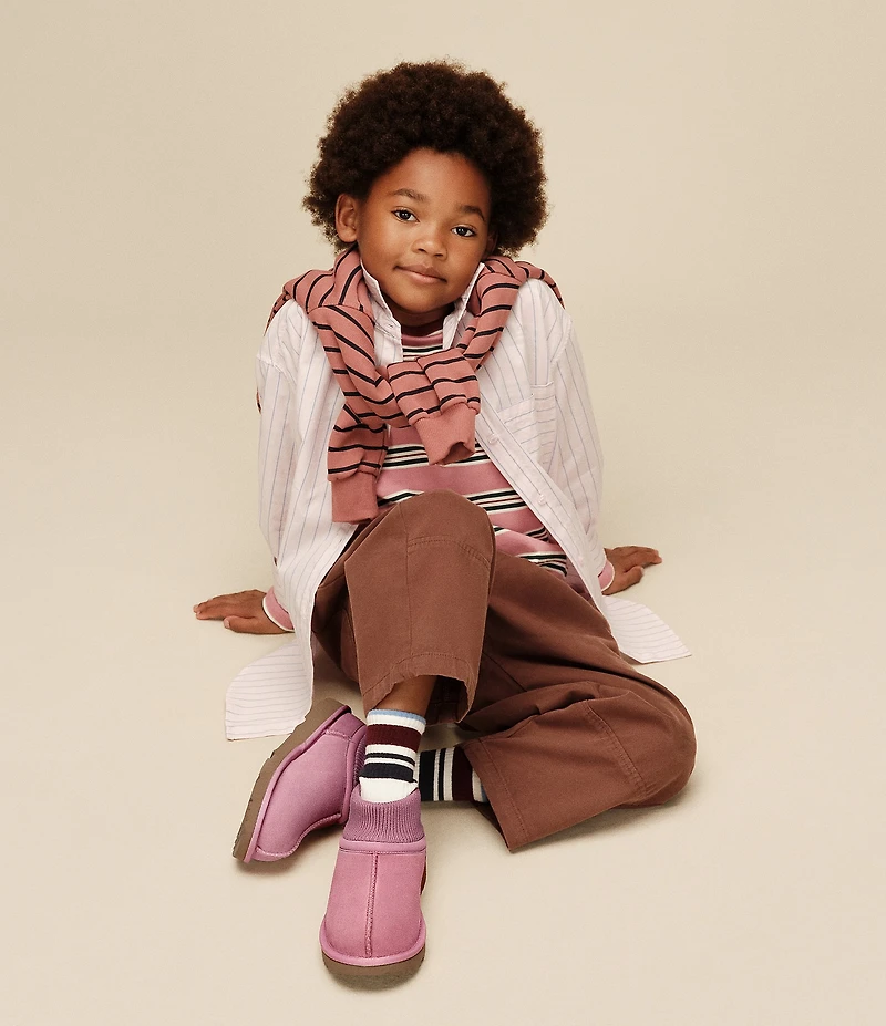 UGG Kids' Classic Ultra Stretch Cuff Slippers (Youth)