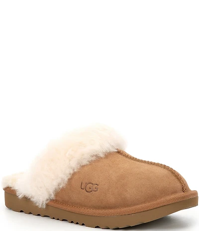 UGG Kids' Cozy II Suede Slippers (Toddler)