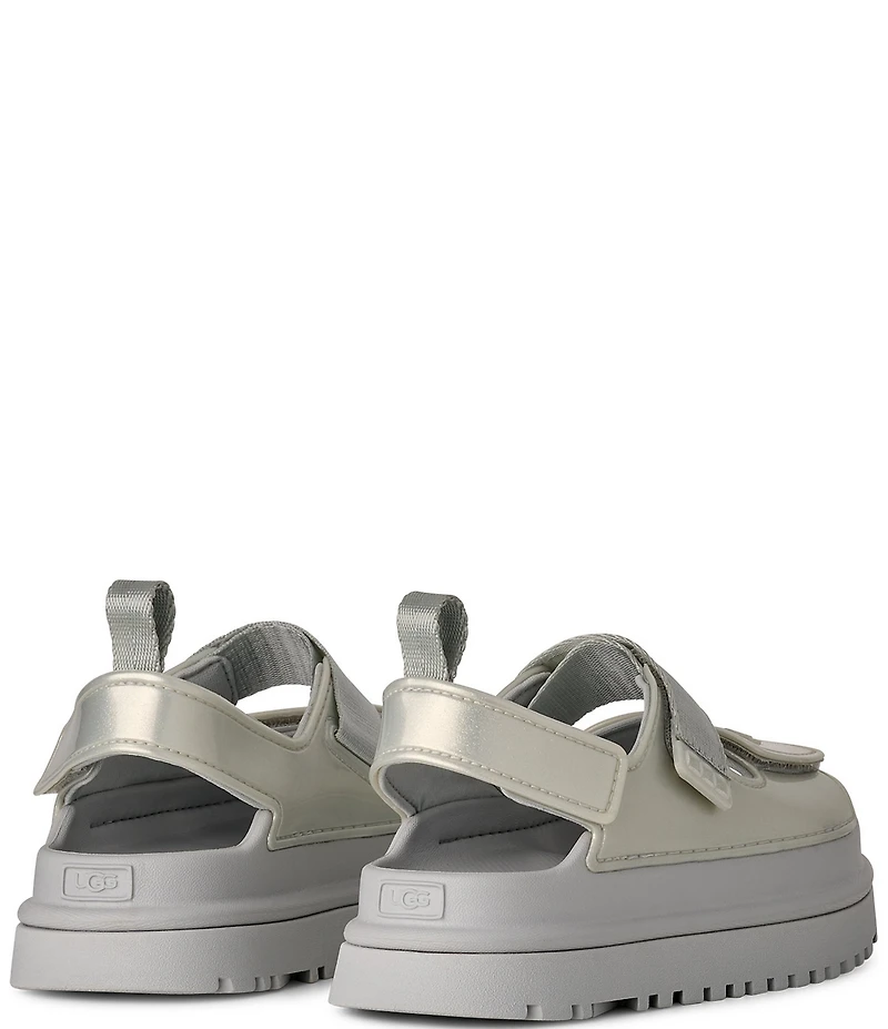 UGG Girls' Goldenglow Glossy Sparkles Sandals (Youth)