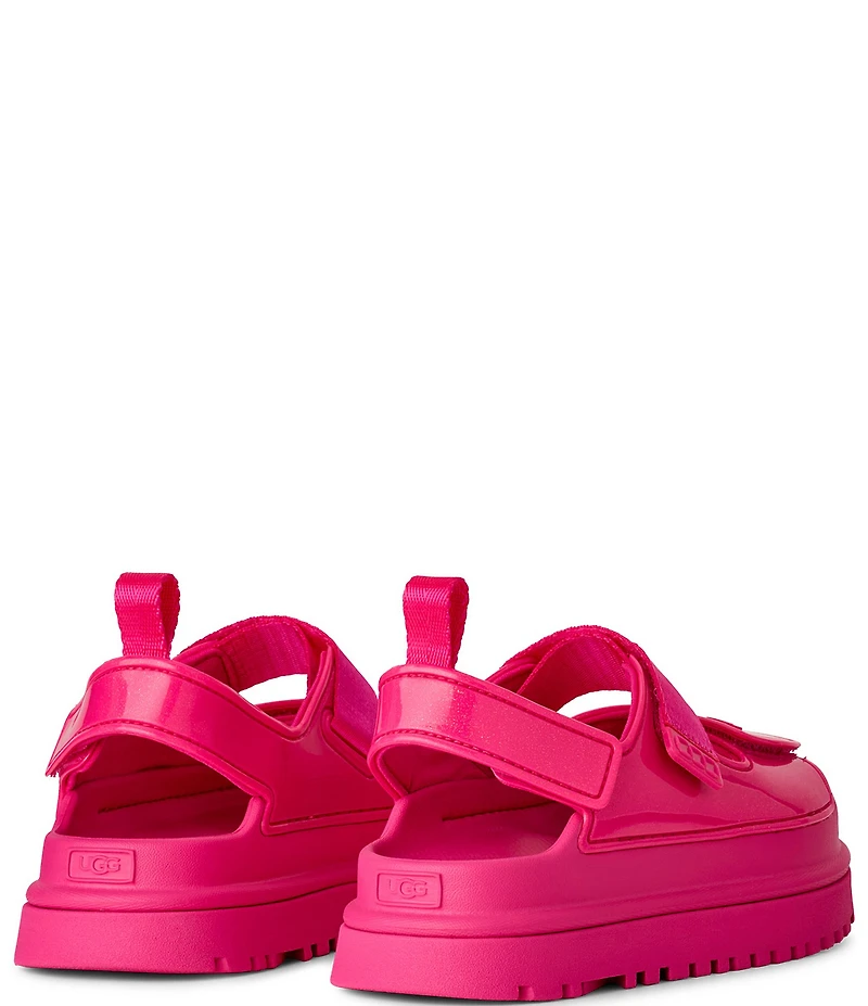 UGG Girls' Goldenglow Glossy Sparkles Sandals (Youth)