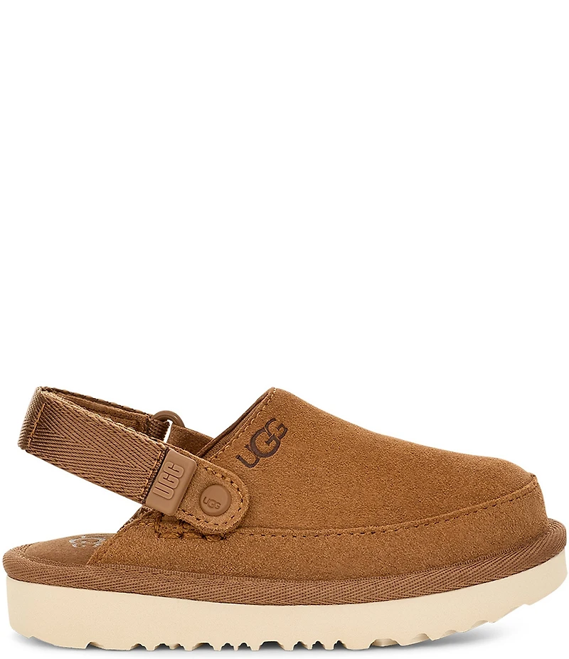 UGG Kids' Goldenstar Suede Family Matching Backstrap Clogs (Toddler)