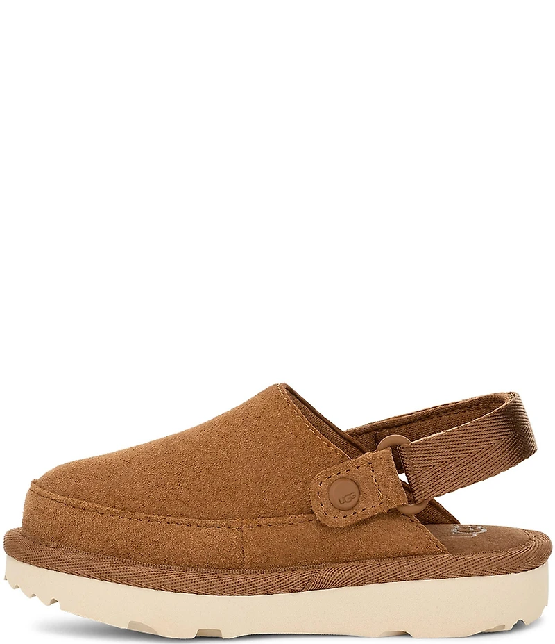 UGG Kids' Goldenstar Suede Family Matching Backstrap Clogs (Toddler)