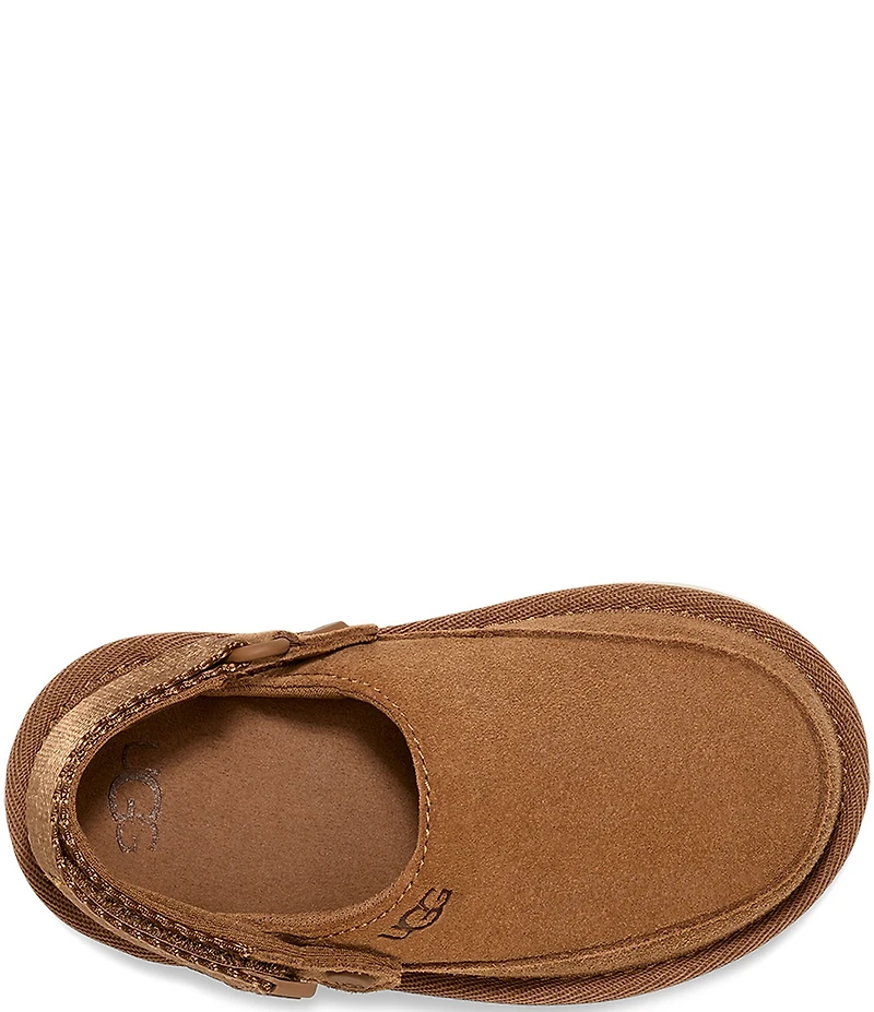 UGG Kids' Goldenstar Suede Family Matching Backstrap Clogs (Toddler)