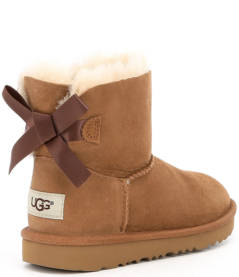 UGG Girls' Mini Bailey Bow II Water Resistant Boots (Toddler)