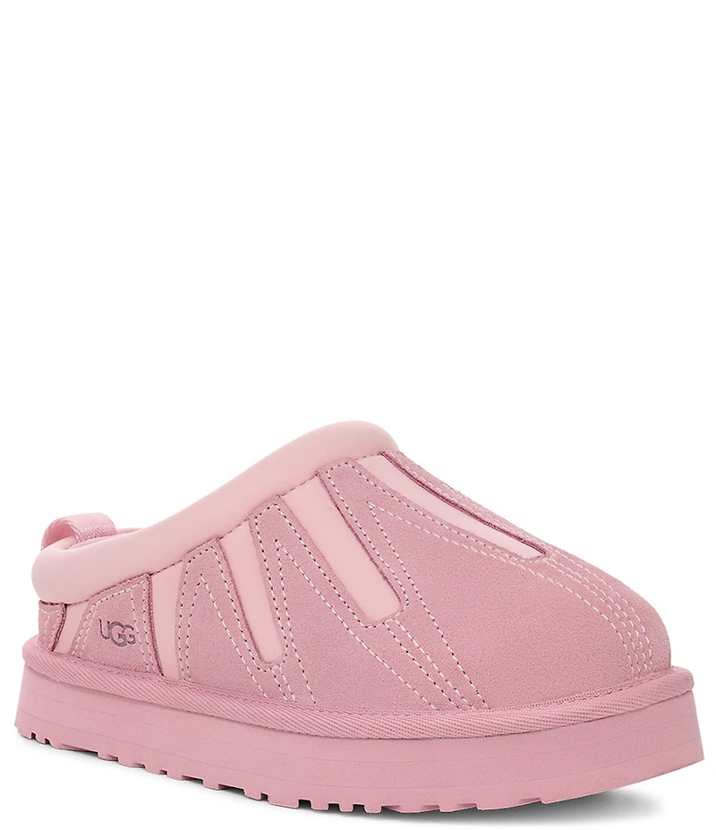 UGG Girls' Tazz Sunwave Suede Family Matching Platform Clog Slippers (Youth)