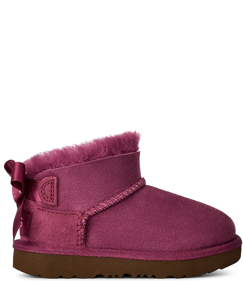 UGG Girls' Ultra Mini Bailey Bow Boots (Infant)
