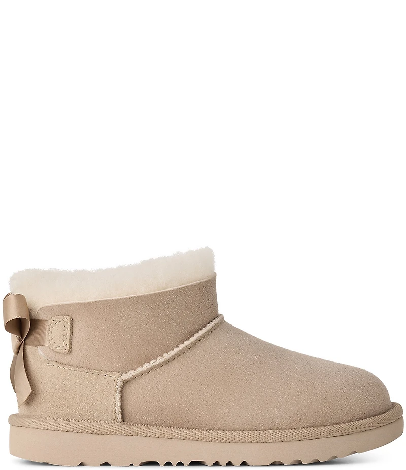 UGG Girls' Ultra Mini Bailey Bow Boots (Youth)