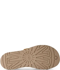 UGG® Goldengaze Suede Toe Post Ankle Strap Sandals