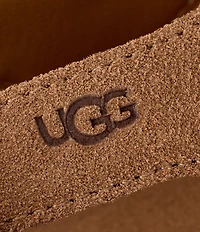 UGG® Goldengaze Suede Toe Post Ankle Strap Sandals
