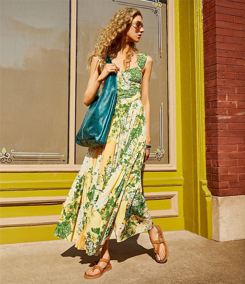 UGG® Goldengaze Suede Toe Post Ankle Strap Sandals