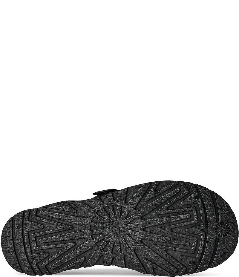 UGG GoldenGaze Toe Post Leather Sandals