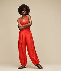 UGG GoldenGaze Toe Post Leather Sandals