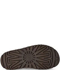 UGG GoldenGlow Embossed Banded Hook-and-Loop Platform Sandals