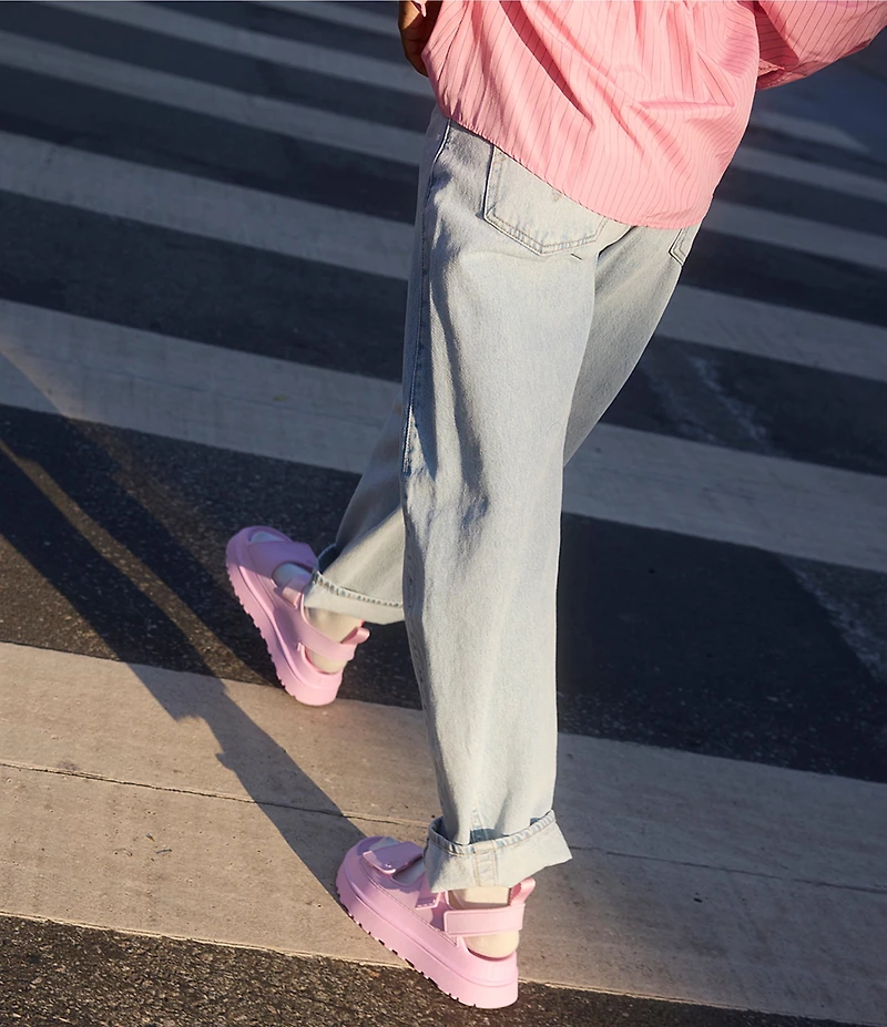 UGG GoldenGlow EVA Platform Family Matching Slingback Sandals